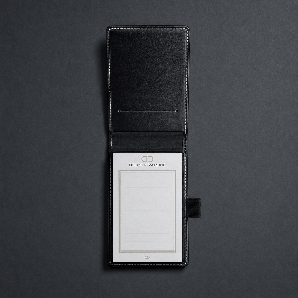 Delmon Varone Trilogy Wallet with Note Pad